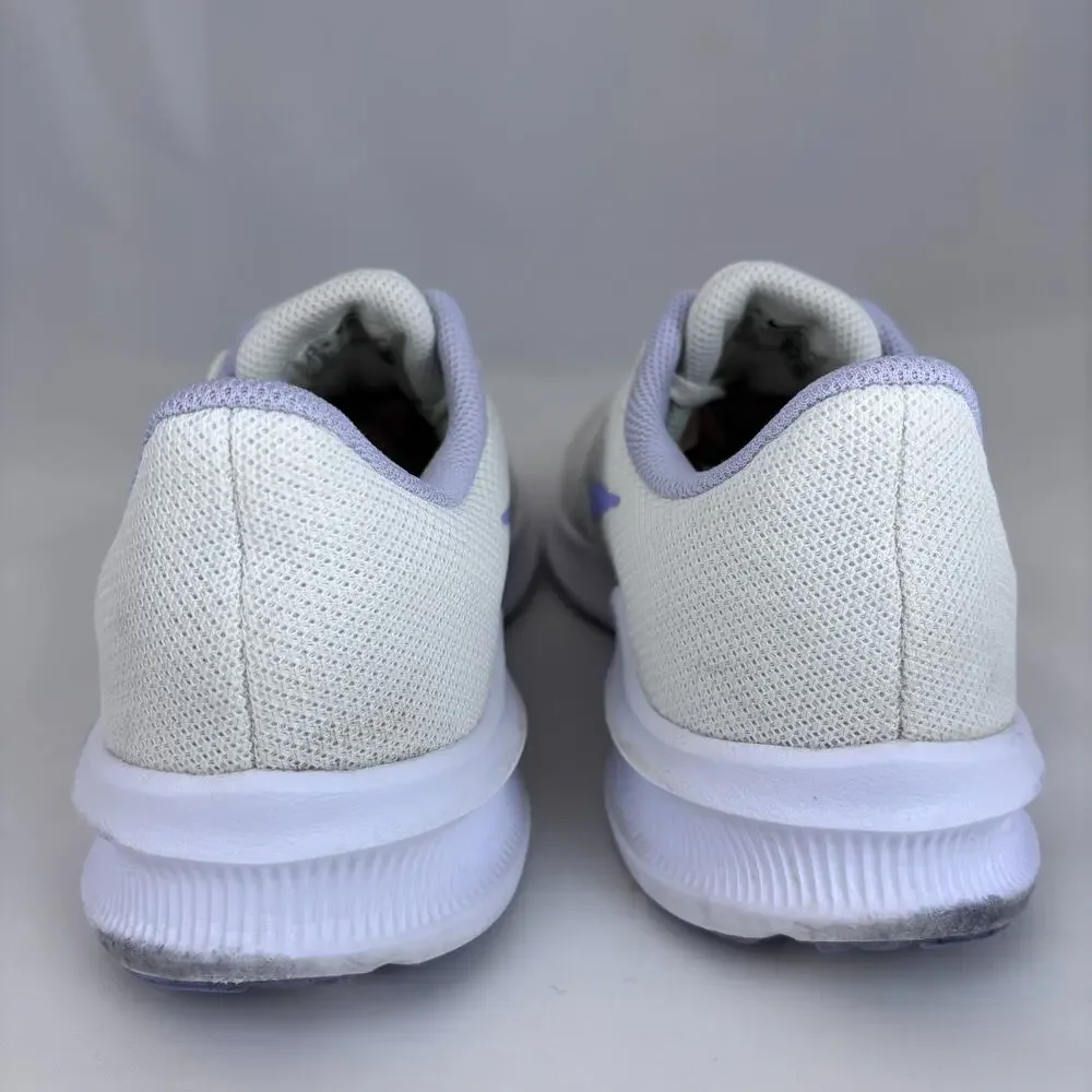 Nike Woman's Downshifter 11 Summit White/Lime Ice/Purple Size 9.5 Running Mesh